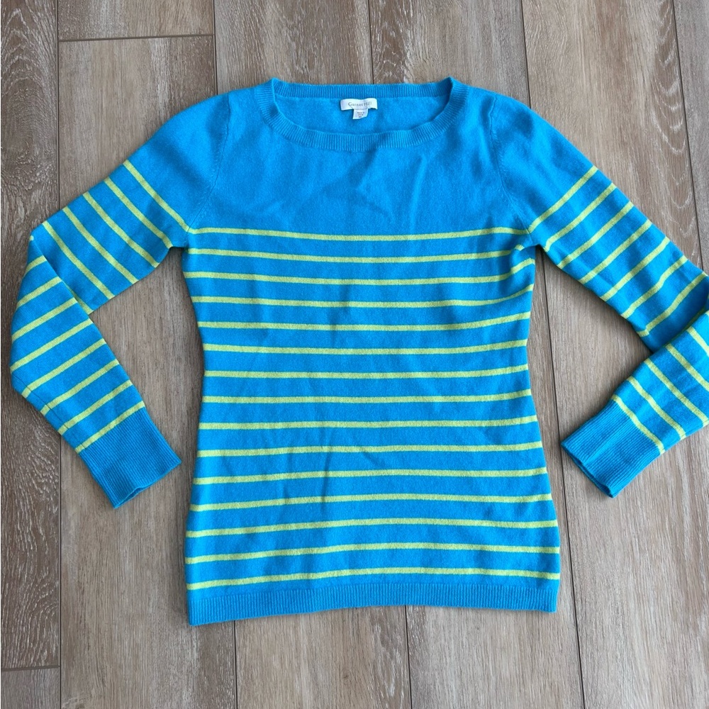 Garnet Hill cashmere sweater